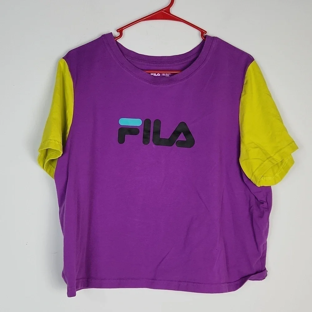 Plus Size Crop Top by Fila size XXL - Picture 1 of 4